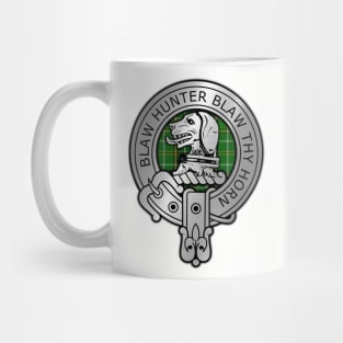 Clan Forrester Crest & Hunting Tartan Mug